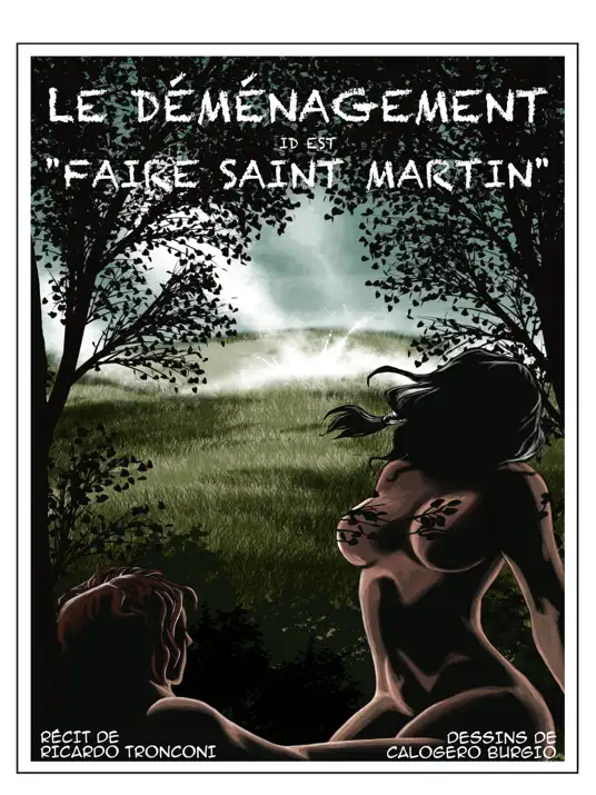Le déménagement - bande dessinée et nouvelle