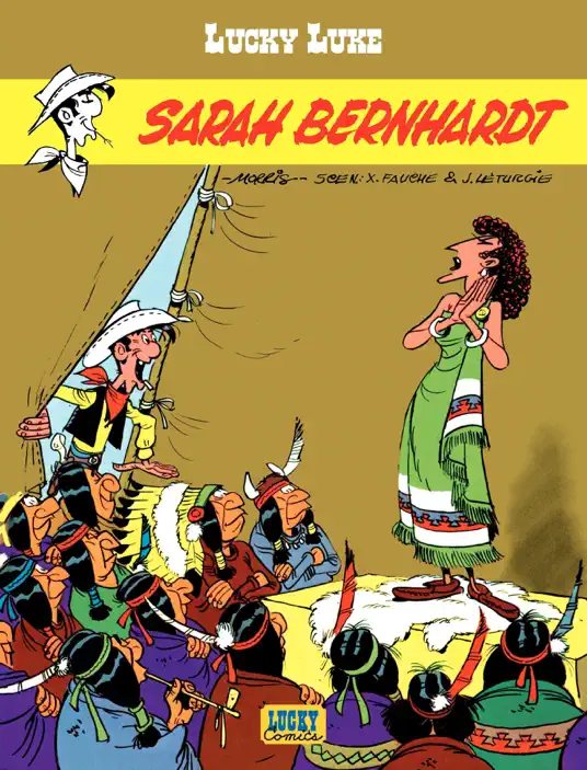 Lucky Luke - tome 19 - Sarah Bernhardt