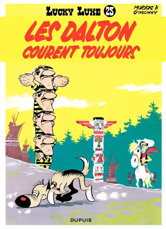 Lucky Luke - Tome 23 - LES DALTONS COURENT TOUJOURS
