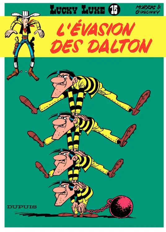 Lucky Luke - Tome 15 - L'évasion des Dalton